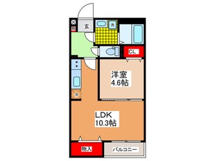 アレグリア藤井寺の物件間取画像